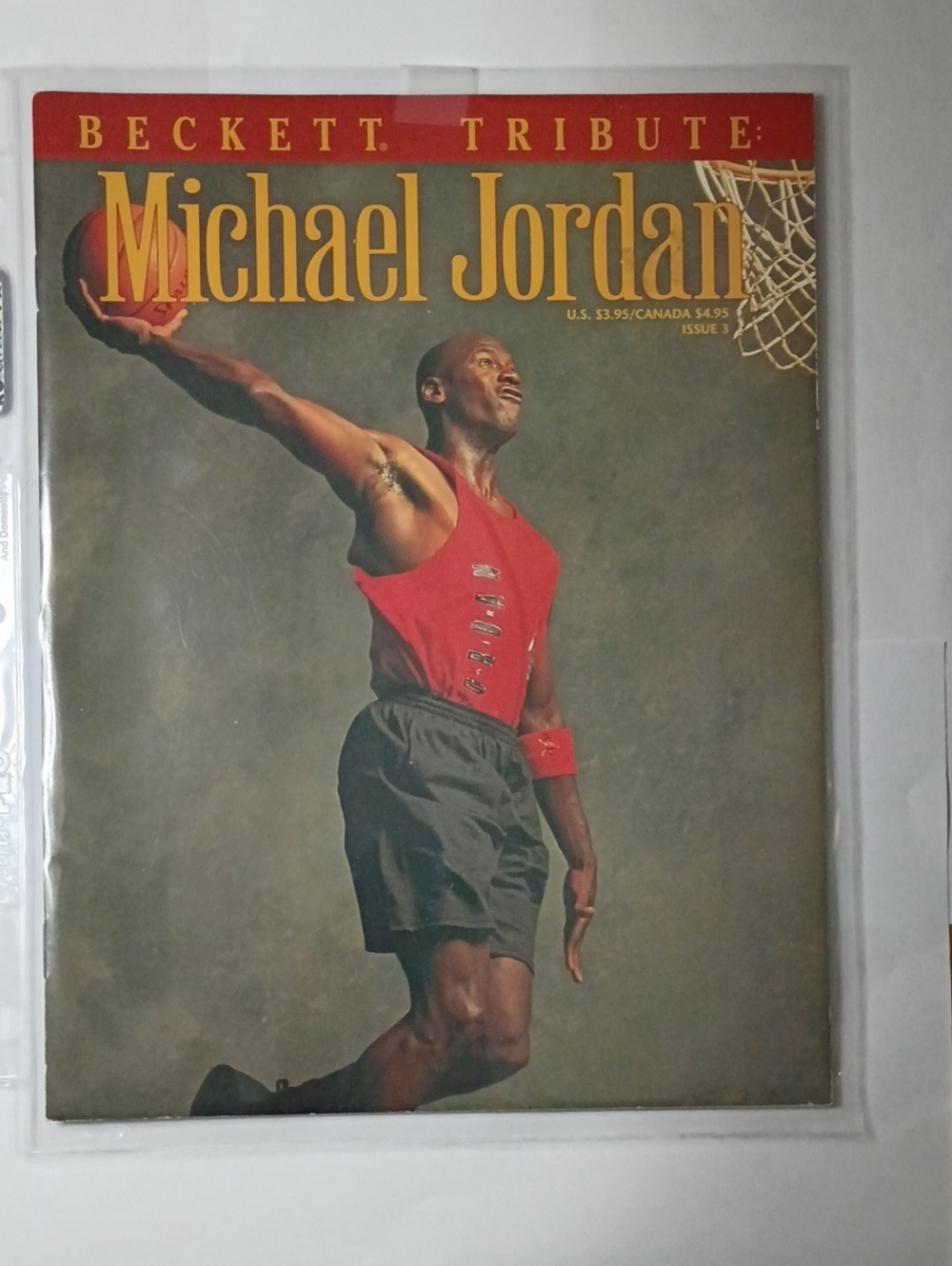 : Michael Jordan Collector Magazine - Red Cover